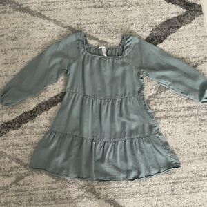 Anthropologie Verity Tiered Tunic Dress